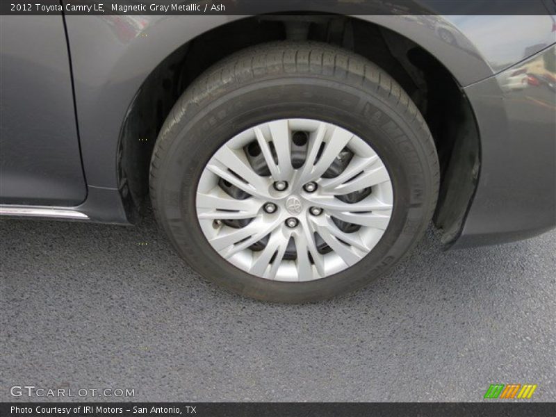 Magnetic Gray Metallic / Ash 2012 Toyota Camry LE