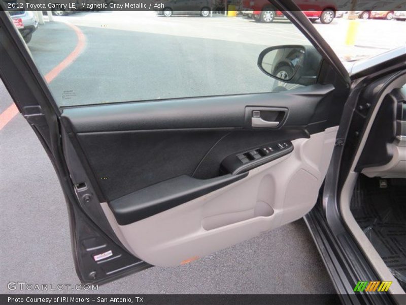 Magnetic Gray Metallic / Ash 2012 Toyota Camry LE