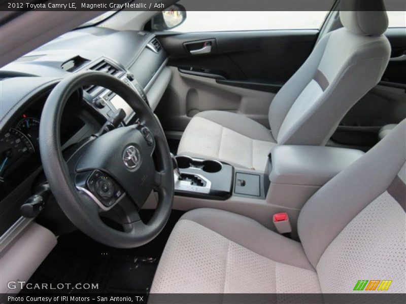 Magnetic Gray Metallic / Ash 2012 Toyota Camry LE