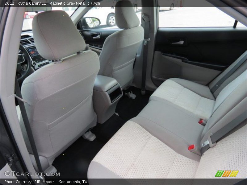 Magnetic Gray Metallic / Ash 2012 Toyota Camry LE