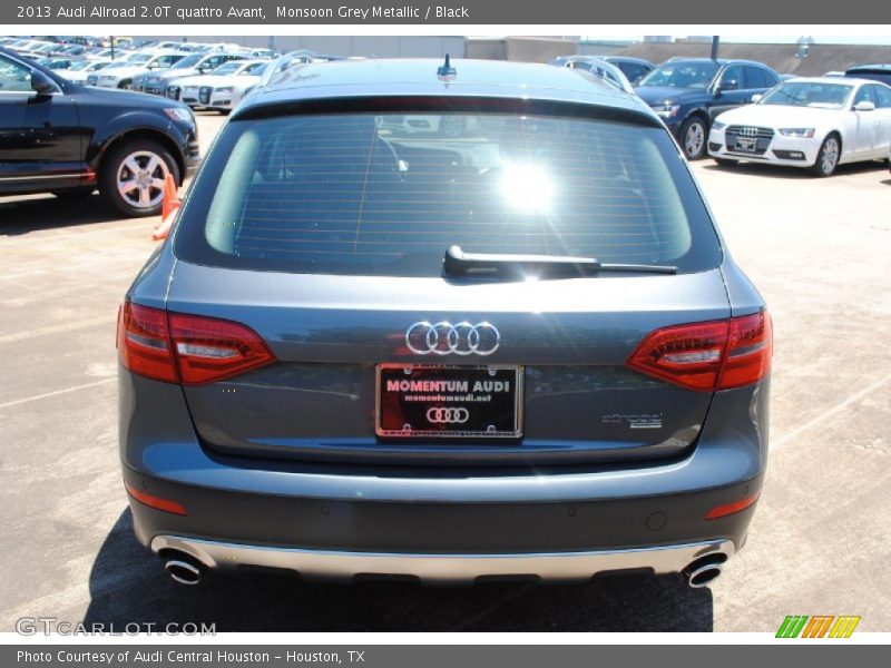 Monsoon Grey Metallic / Black 2013 Audi Allroad 2.0T quattro Avant