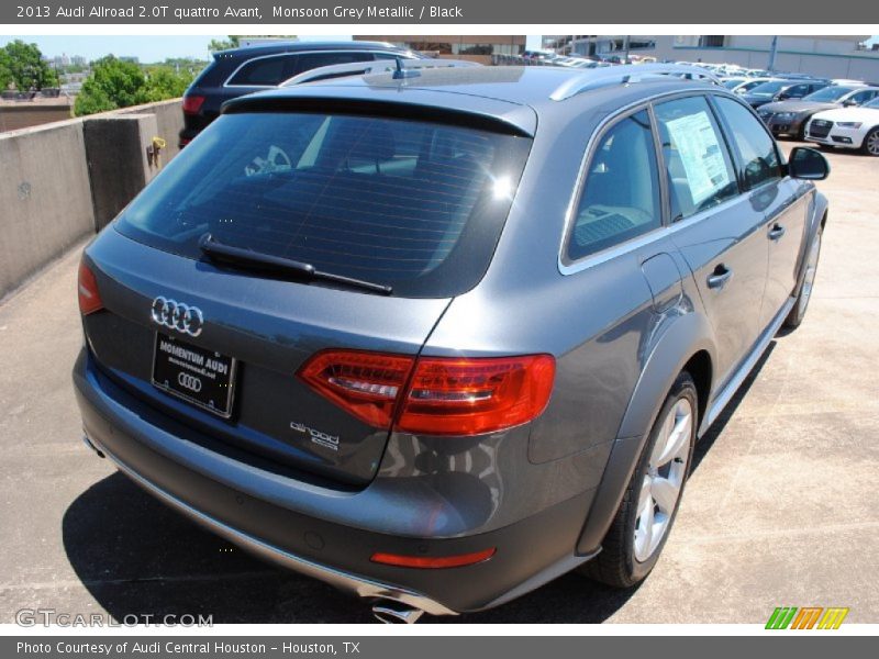 Monsoon Grey Metallic / Black 2013 Audi Allroad 2.0T quattro Avant