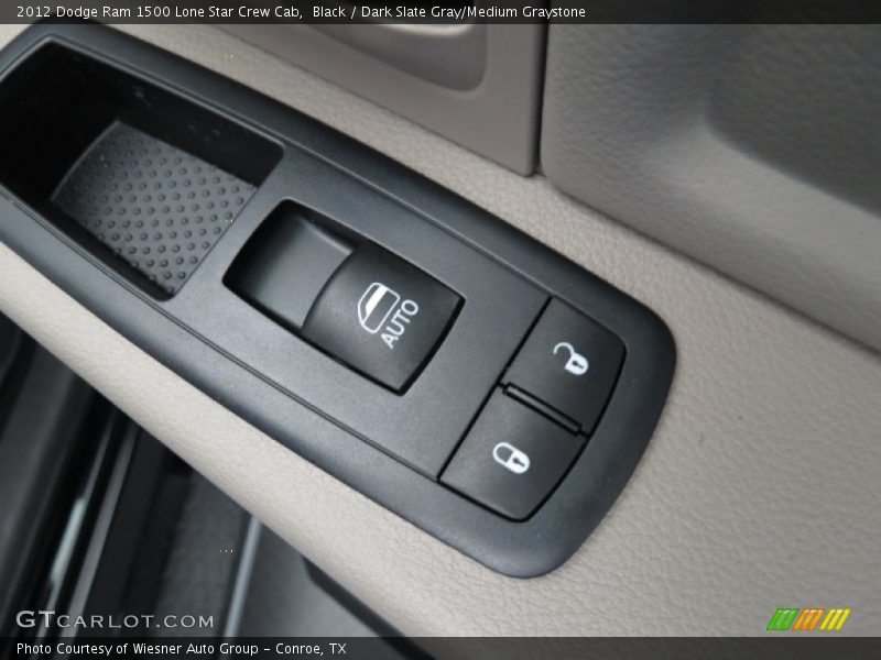 Black / Dark Slate Gray/Medium Graystone 2012 Dodge Ram 1500 Lone Star Crew Cab