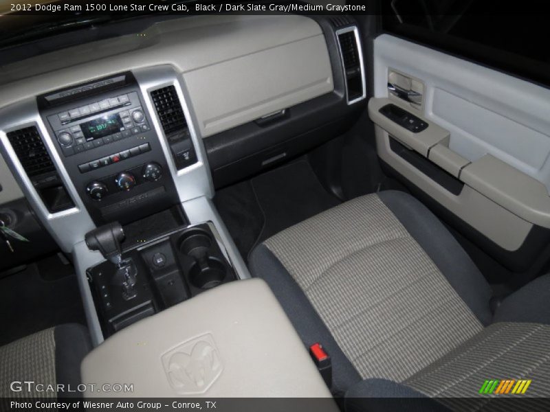 Black / Dark Slate Gray/Medium Graystone 2012 Dodge Ram 1500 Lone Star Crew Cab