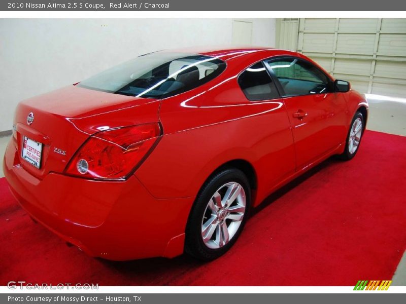 Red Alert / Charcoal 2010 Nissan Altima 2.5 S Coupe