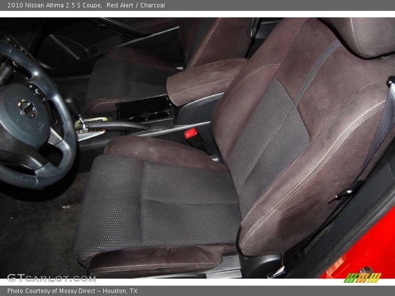 Red Alert / Charcoal 2010 Nissan Altima 2.5 S Coupe