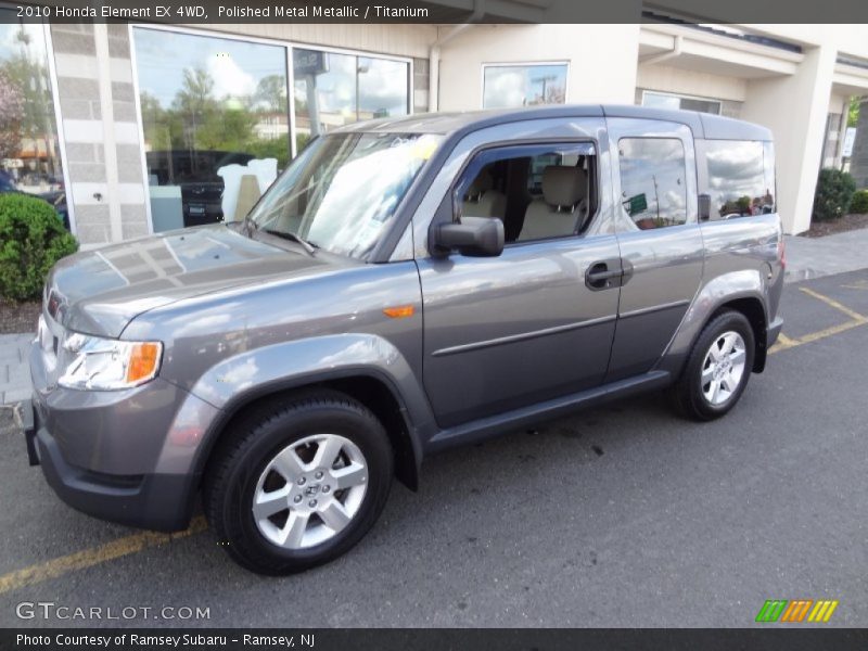 Polished Metal Metallic / Titanium 2010 Honda Element EX 4WD