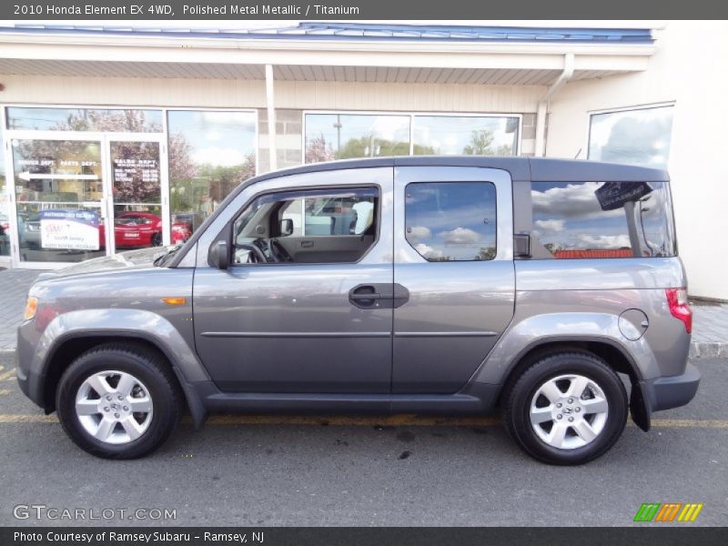 Polished Metal Metallic / Titanium 2010 Honda Element EX 4WD