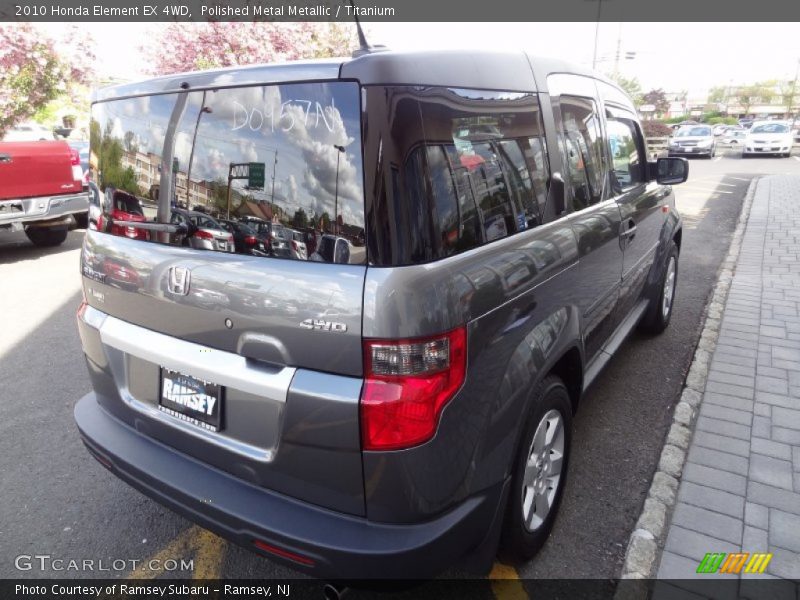 Polished Metal Metallic / Titanium 2010 Honda Element EX 4WD