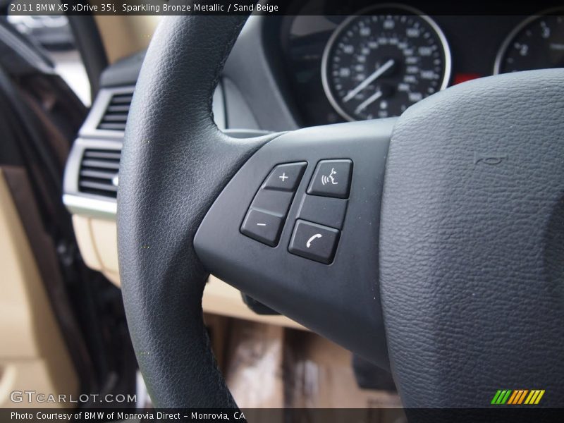 Controls of 2011 X5 xDrive 35i