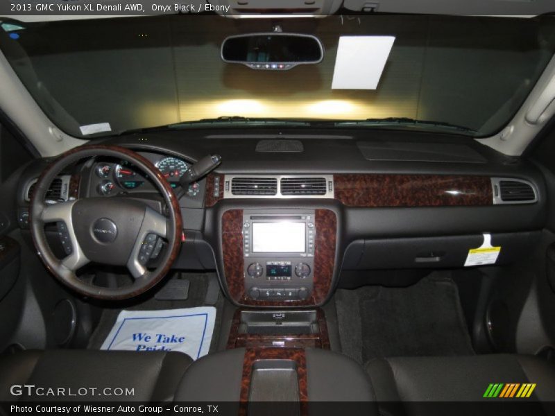 Onyx Black / Ebony 2013 GMC Yukon XL Denali AWD