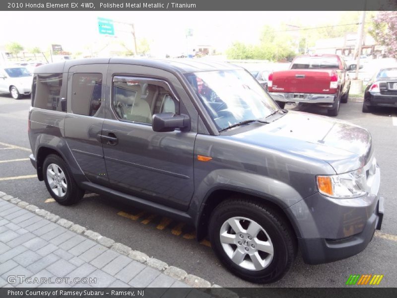 Polished Metal Metallic / Titanium 2010 Honda Element EX 4WD