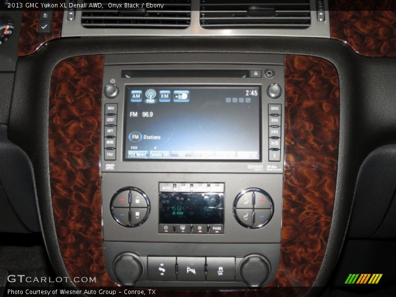 Onyx Black / Ebony 2013 GMC Yukon XL Denali AWD