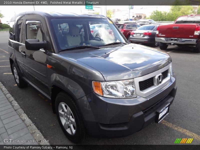 Polished Metal Metallic / Titanium 2010 Honda Element EX 4WD