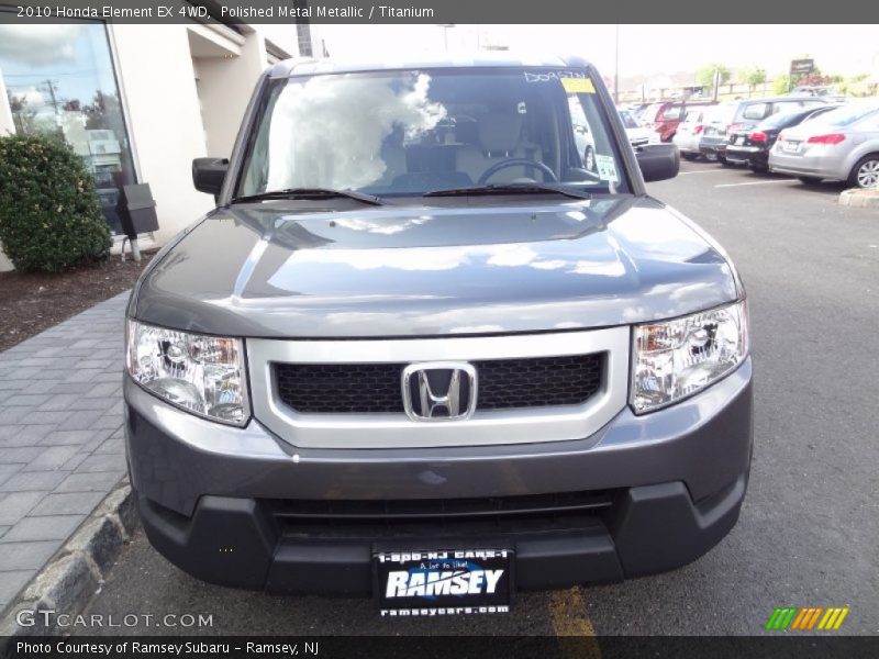 Polished Metal Metallic / Titanium 2010 Honda Element EX 4WD