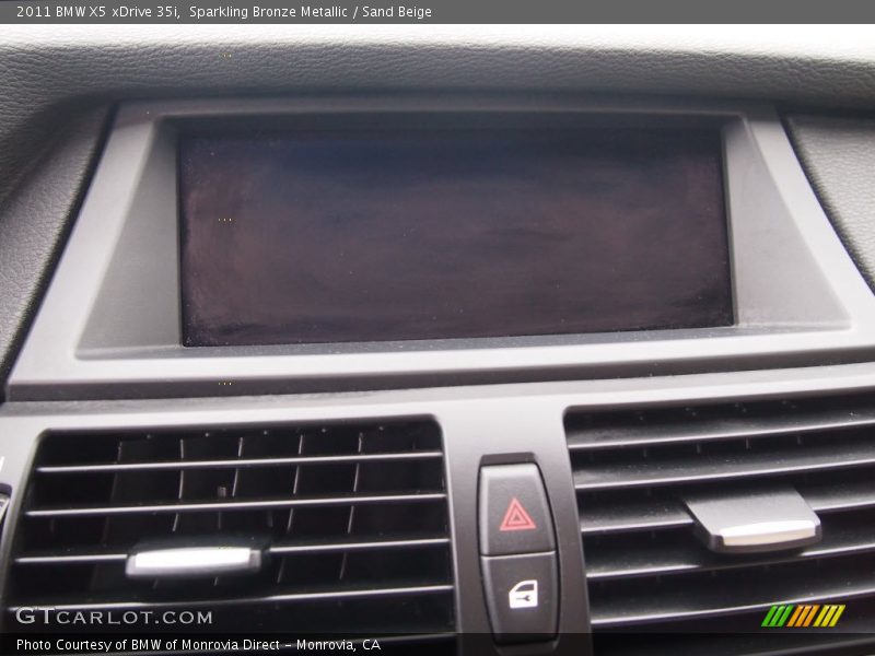 Sparkling Bronze Metallic / Sand Beige 2011 BMW X5 xDrive 35i
