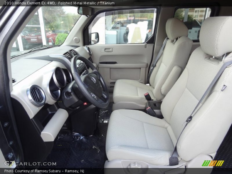 Polished Metal Metallic / Titanium 2010 Honda Element EX 4WD