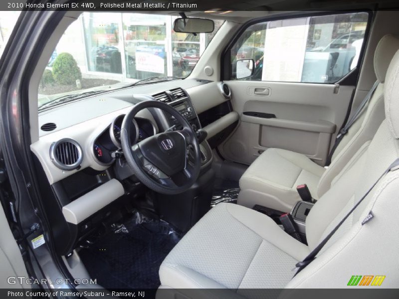 Polished Metal Metallic / Titanium 2010 Honda Element EX 4WD