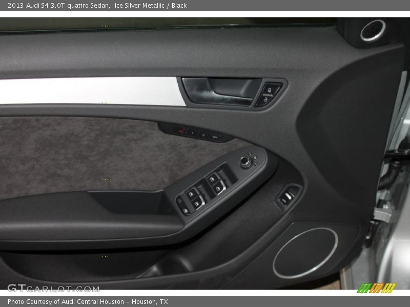 Ice Silver Metallic / Black 2013 Audi S4 3.0T quattro Sedan