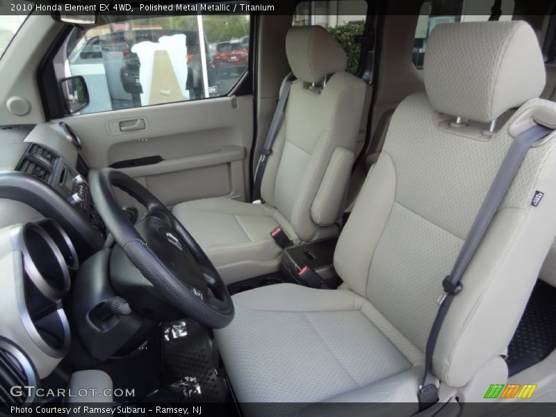 Polished Metal Metallic / Titanium 2010 Honda Element EX 4WD