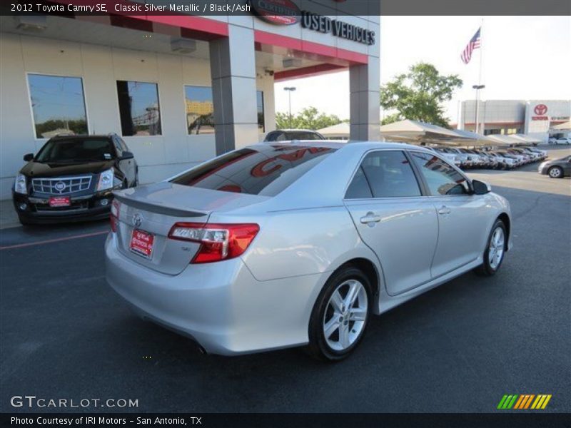 Classic Silver Metallic / Black/Ash 2012 Toyota Camry SE