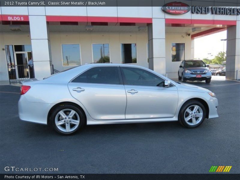 Classic Silver Metallic / Black/Ash 2012 Toyota Camry SE