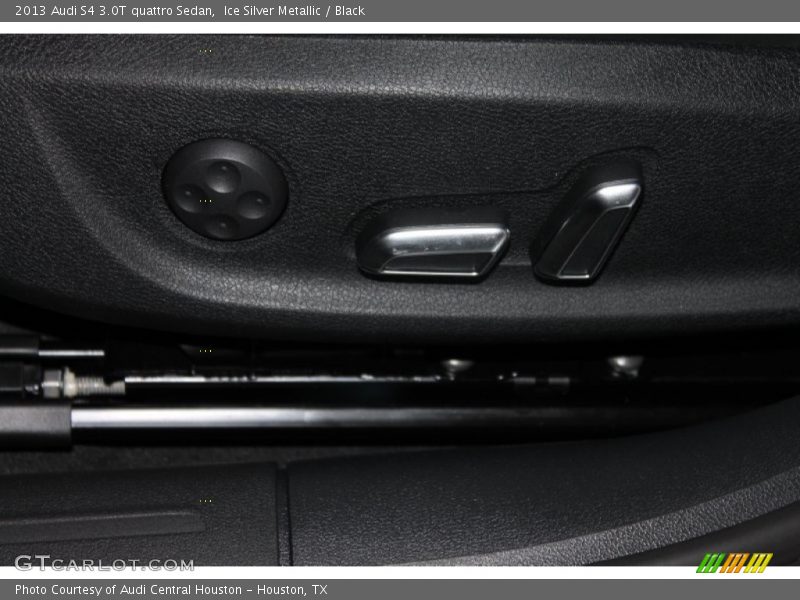 Ice Silver Metallic / Black 2013 Audi S4 3.0T quattro Sedan