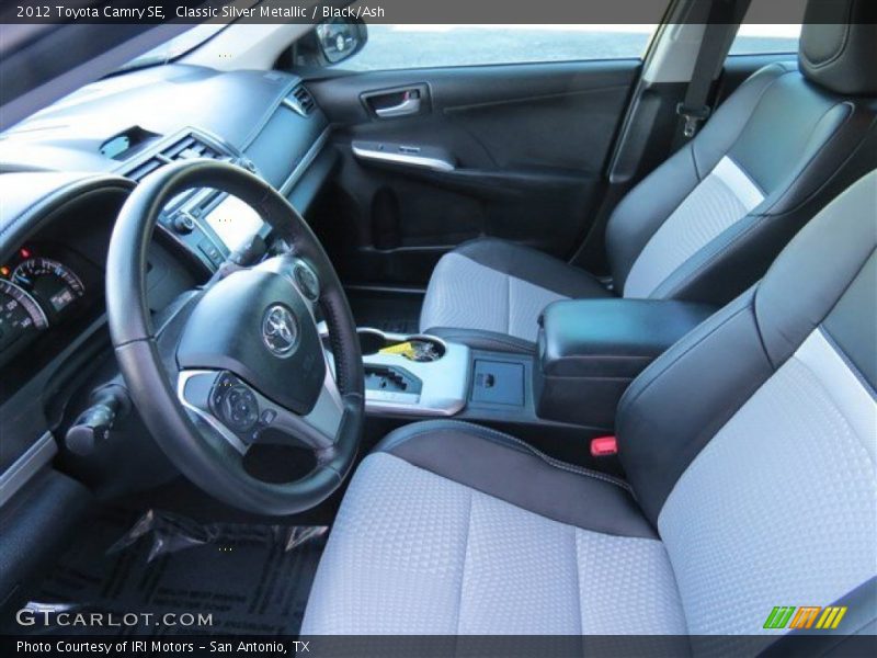 Classic Silver Metallic / Black/Ash 2012 Toyota Camry SE