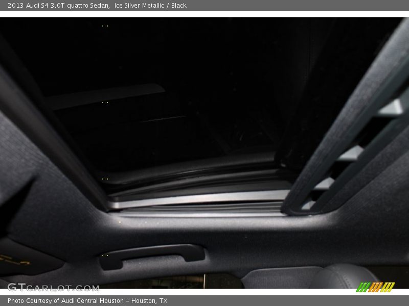 Ice Silver Metallic / Black 2013 Audi S4 3.0T quattro Sedan