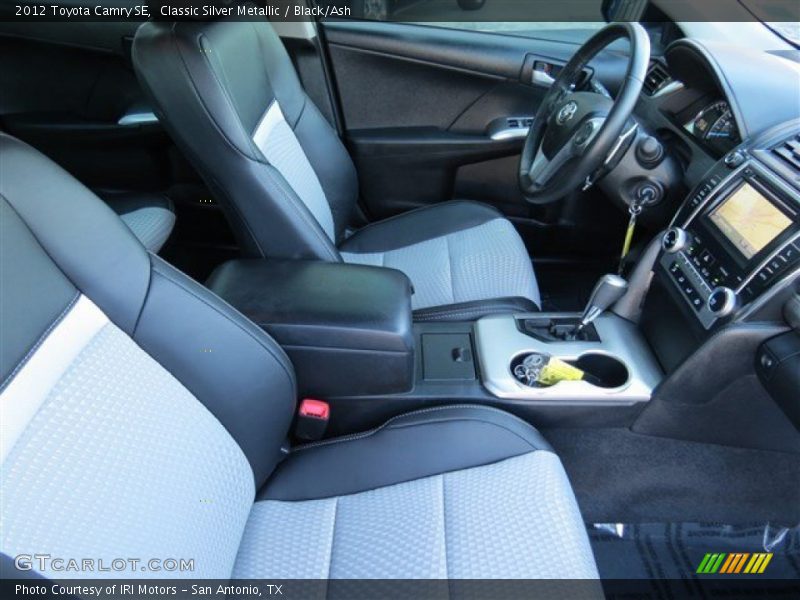 Classic Silver Metallic / Black/Ash 2012 Toyota Camry SE