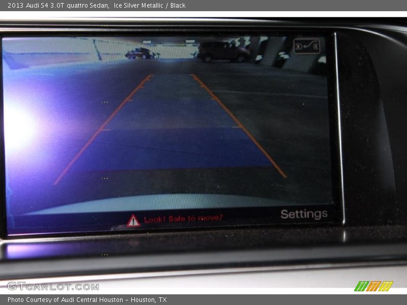 Ice Silver Metallic / Black 2013 Audi S4 3.0T quattro Sedan
