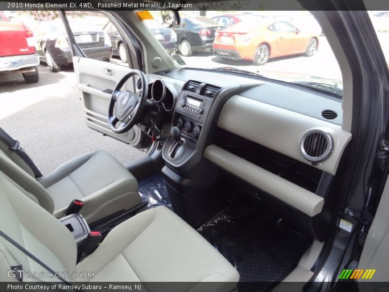 Polished Metal Metallic / Titanium 2010 Honda Element EX 4WD