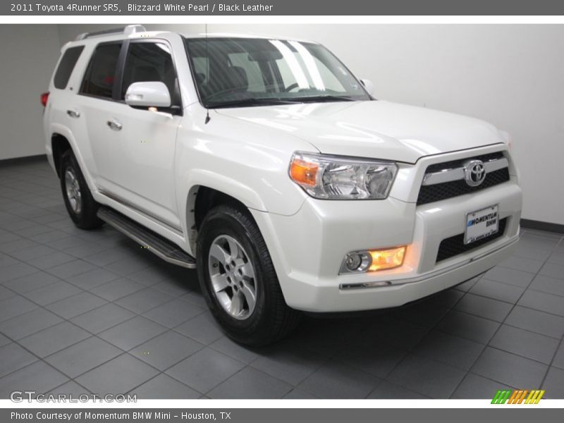 Blizzard White Pearl / Black Leather 2011 Toyota 4Runner SR5
