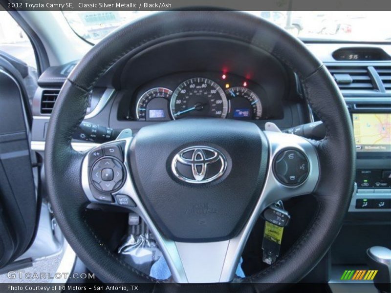 Classic Silver Metallic / Black/Ash 2012 Toyota Camry SE