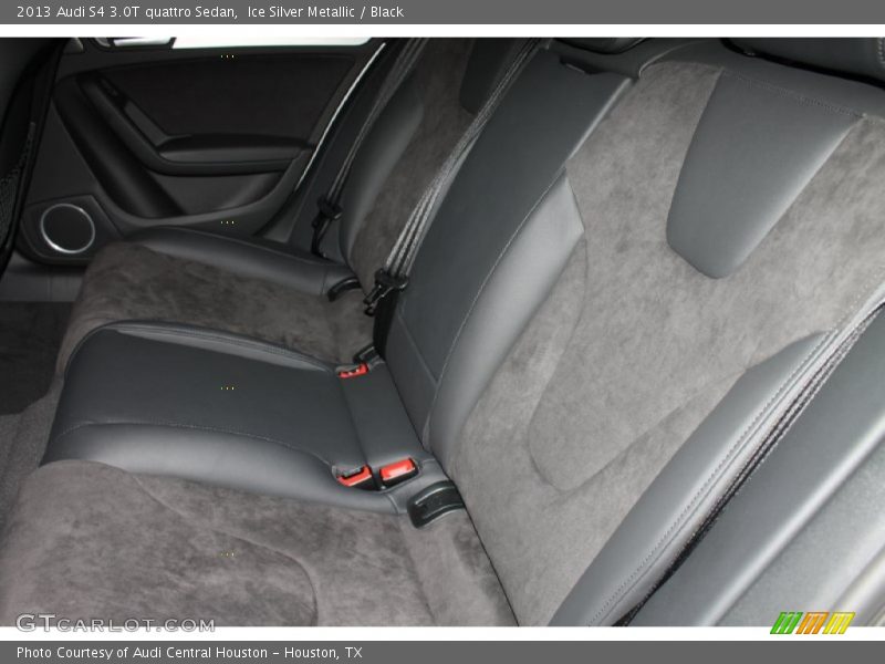 Ice Silver Metallic / Black 2013 Audi S4 3.0T quattro Sedan
