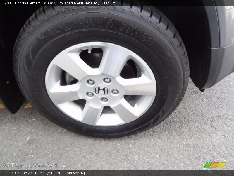 Polished Metal Metallic / Titanium 2010 Honda Element EX 4WD