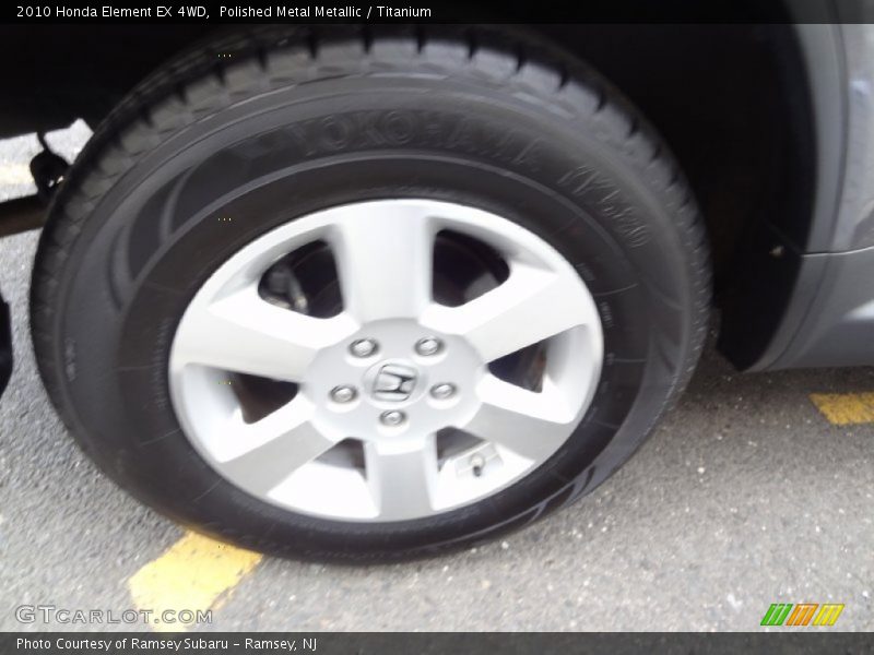 Polished Metal Metallic / Titanium 2010 Honda Element EX 4WD