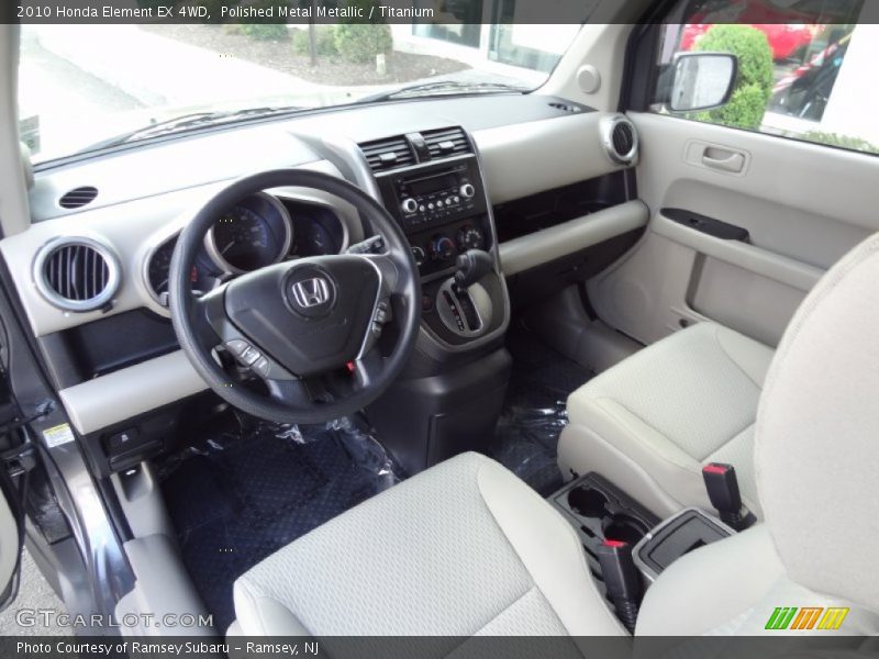 Polished Metal Metallic / Titanium 2010 Honda Element EX 4WD