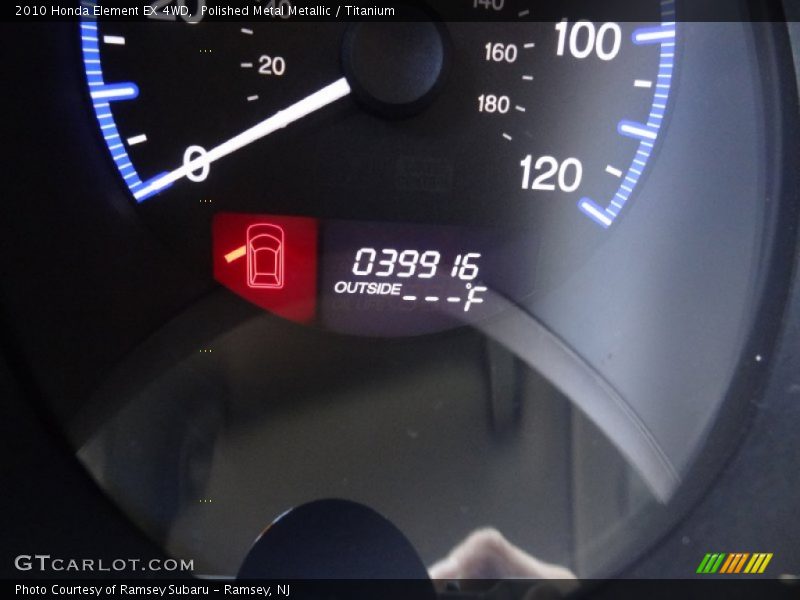 Polished Metal Metallic / Titanium 2010 Honda Element EX 4WD