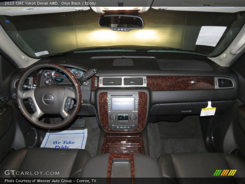 Onyx Black / Ebony 2013 GMC Yukon Denali AWD