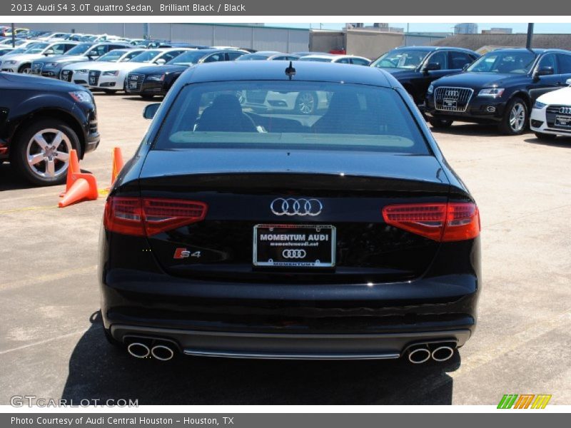 Brilliant Black / Black 2013 Audi S4 3.0T quattro Sedan