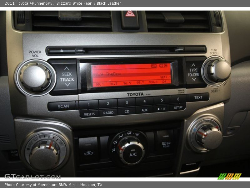 Blizzard White Pearl / Black Leather 2011 Toyota 4Runner SR5