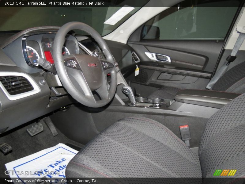 Atlantis Blue Metallic / Jet Black 2013 GMC Terrain SLE