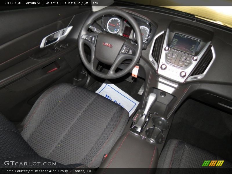 Atlantis Blue Metallic / Jet Black 2013 GMC Terrain SLE