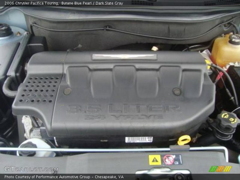 Butane Blue Pearl / Dark Slate Gray 2006 Chrysler Pacifica Touring