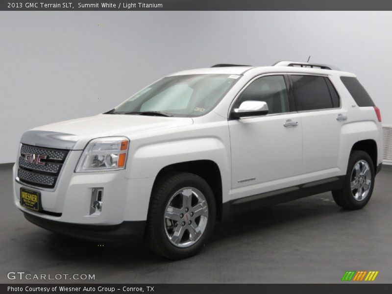 Summit White / Light Titanium 2013 GMC Terrain SLT