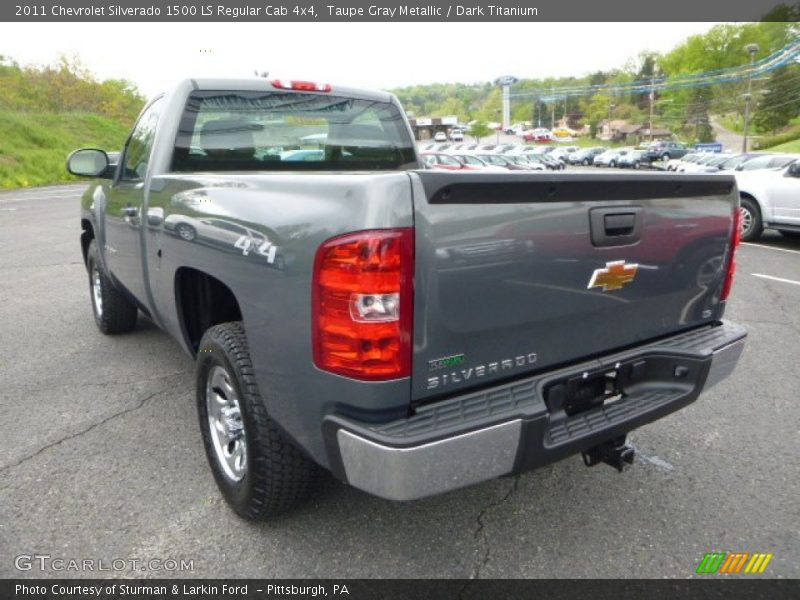  2011 Silverado 1500 LS Regular Cab 4x4 Taupe Gray Metallic