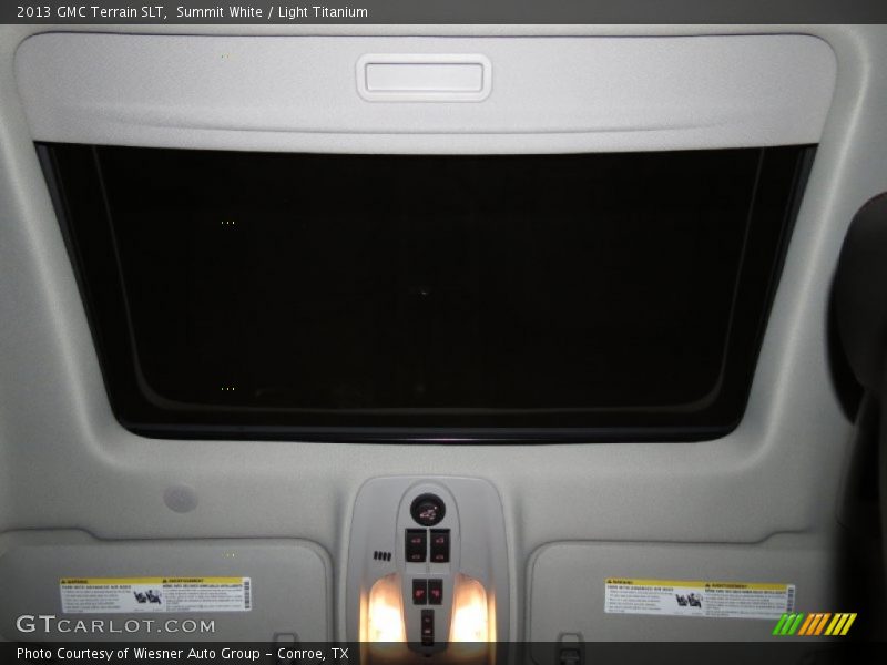 Summit White / Light Titanium 2013 GMC Terrain SLT