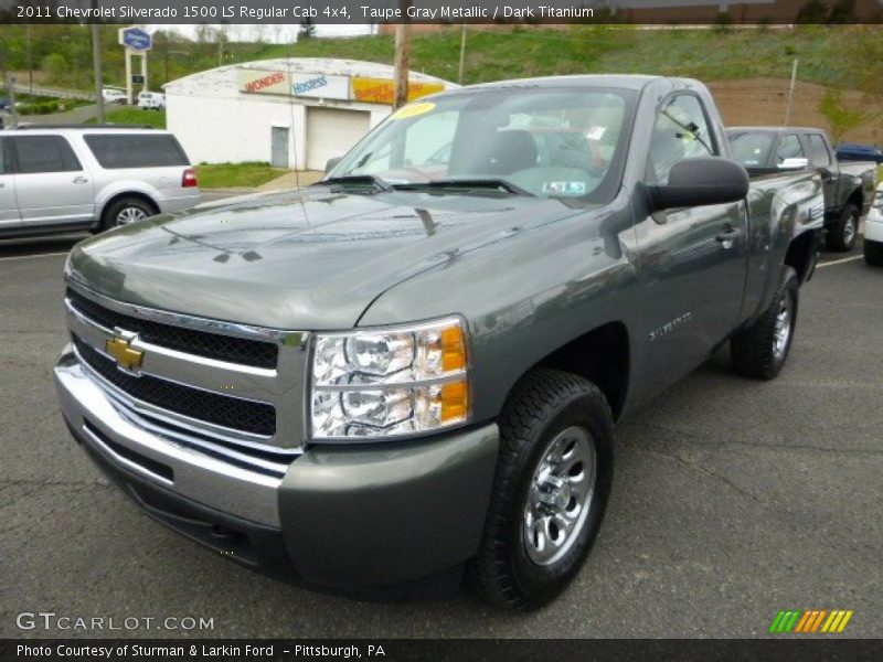 Front 3/4 View of 2011 Silverado 1500 LS Regular Cab 4x4