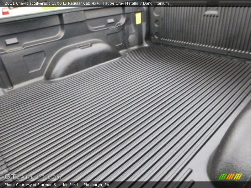 Taupe Gray Metallic / Dark Titanium 2011 Chevrolet Silverado 1500 LS Regular Cab 4x4